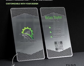 Yugo Customizable Full Metal Stainless Steel NFC Digital Business Card