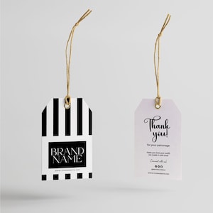 Personalized Hang Tag | Tags for Business Products | Custom Clothing Tag | Hang Tags With String