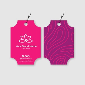 Personalized Hang Tag | Tags for Business Products | Custom Clothing Tag | Hang Tags With String