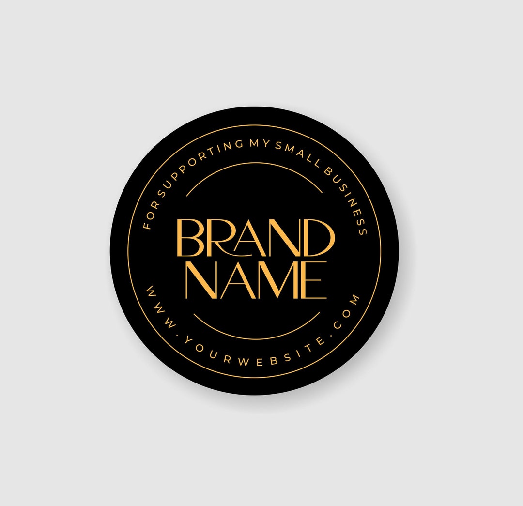 Custom Logo Stickers | Product Packaging | Product Stickers | Sticker ...