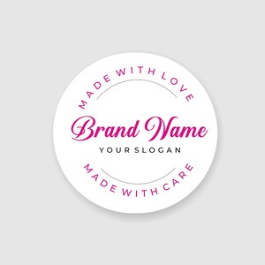 Custom Logo Stickers | Product Packaging | Product Stickers | Sticker labels | Brand Stickers