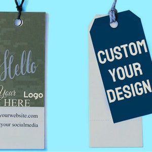 design premium luxury hang tag and clothing label