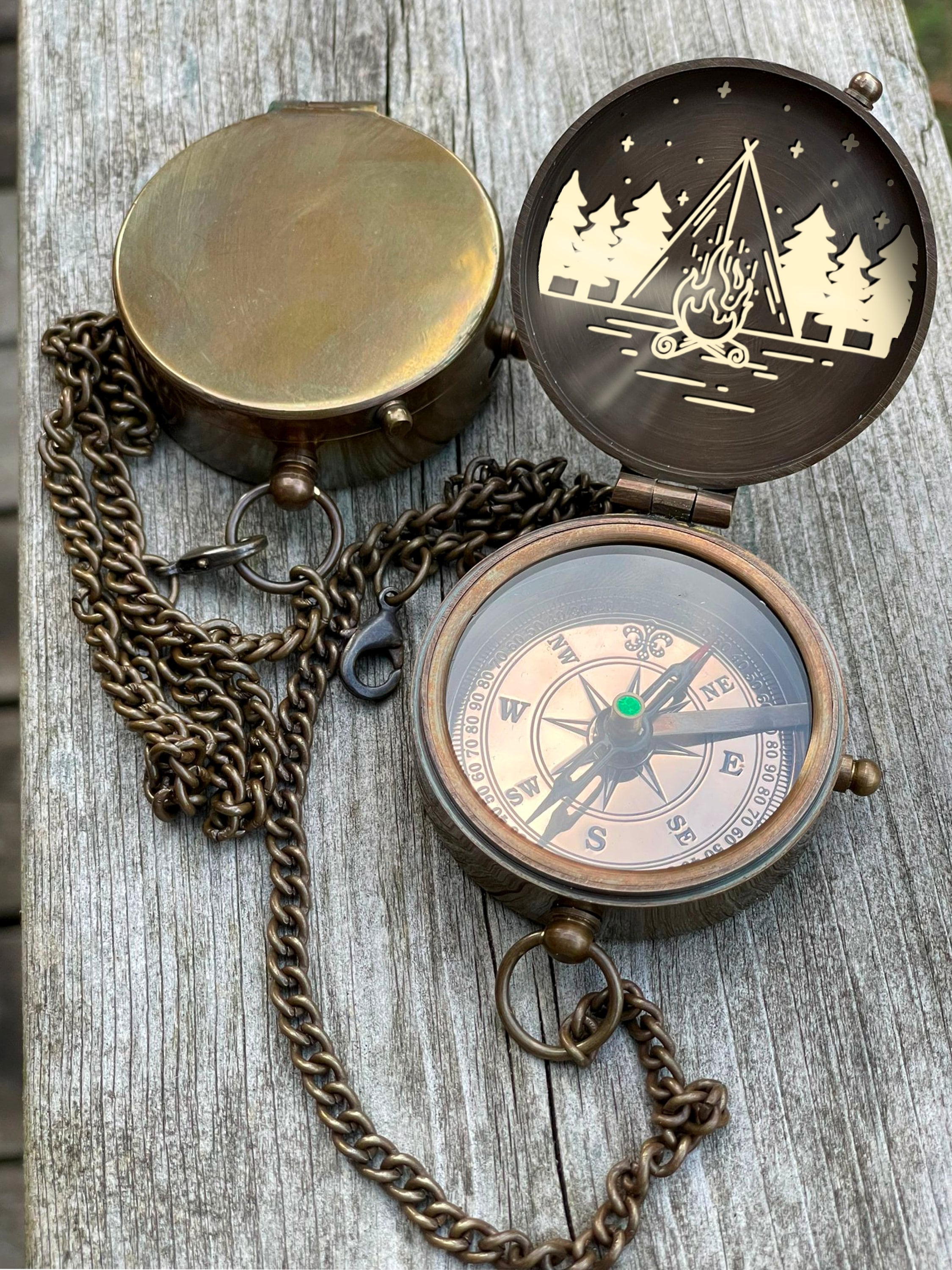 Brass Compass -  Canada