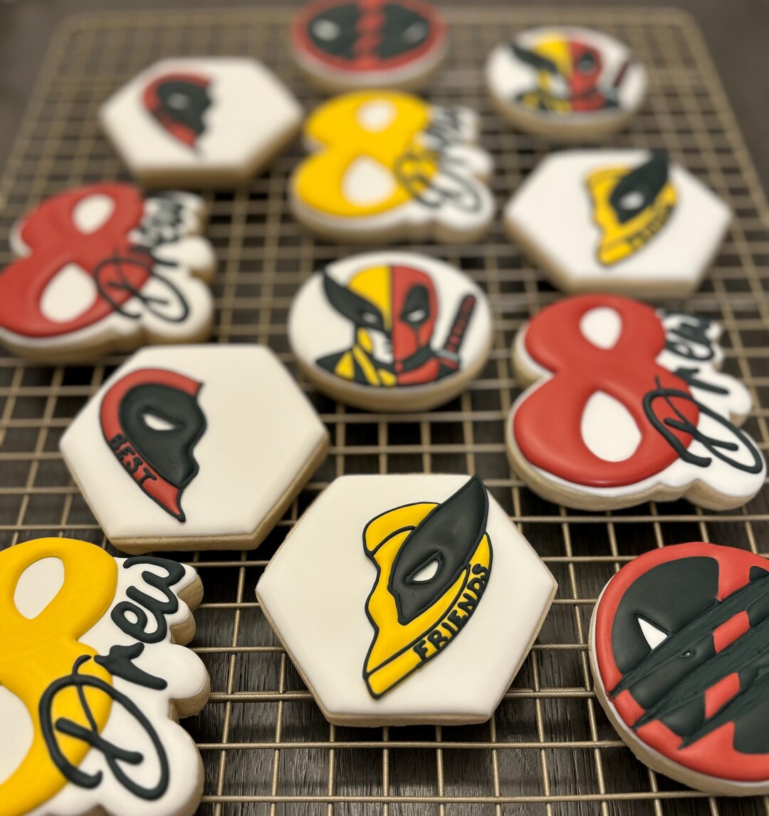 Deadpool/wolverine Sugar Cookies - Etsy