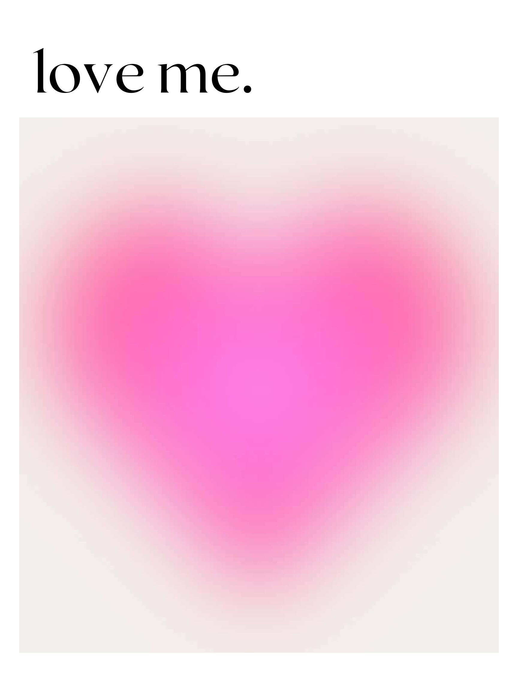 Pink Heart Aura Printable - Etsy