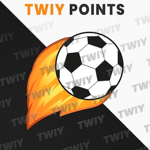 Football | Feu | Emote Twitch et points de chaîne
