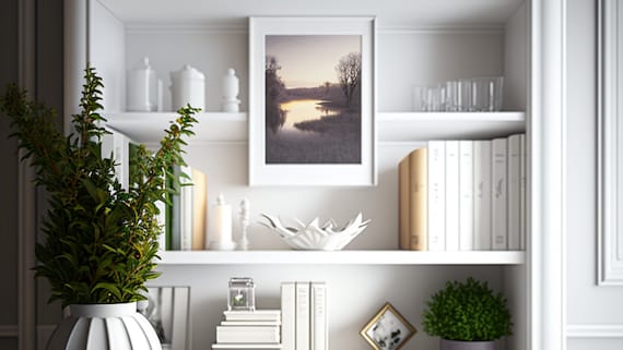 Home cheap office background