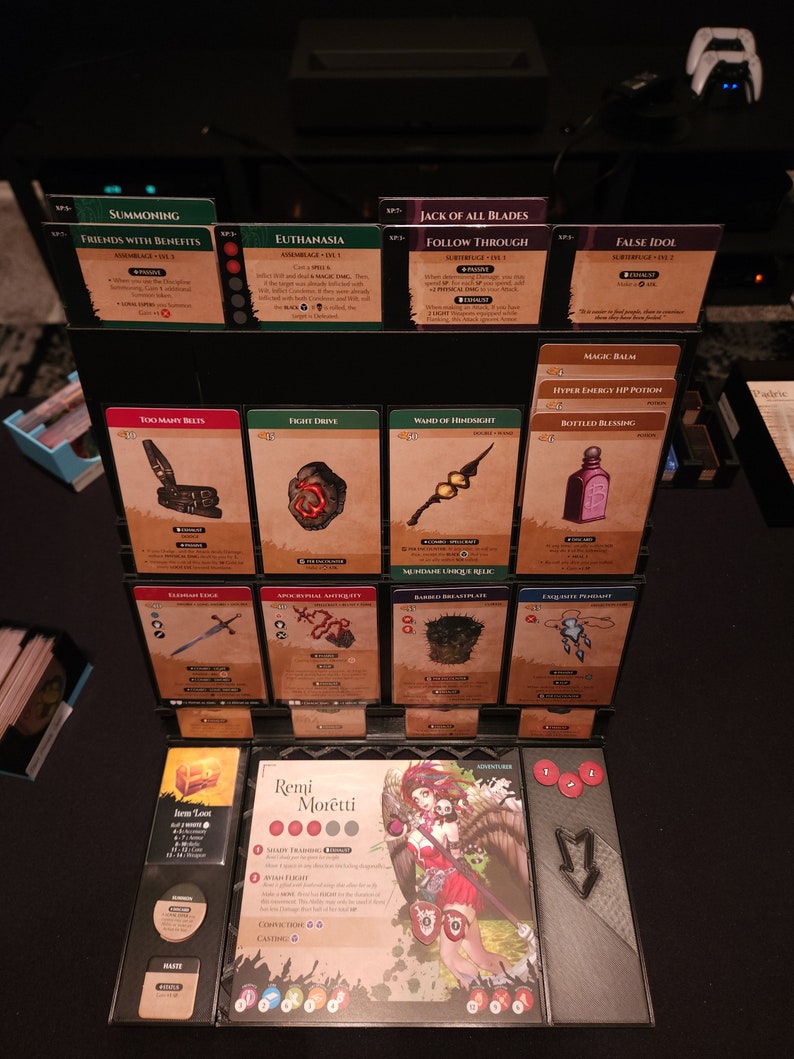 Middara Board Game Player Dashboard .STL Files - Etsy