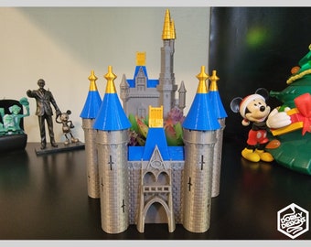 Castle Planter | Bowl Pencil Holder Succulent Holder Princess Castle