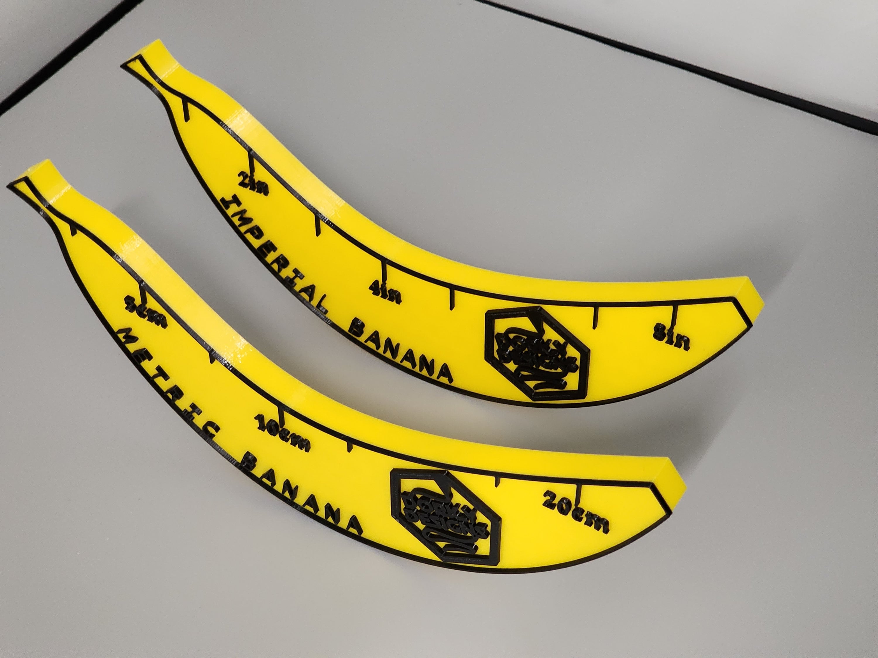 Digital STL Download Banana for Scale | Imperial & Metric Bananas | Ruler  Measuring Stick Anything but A Ruler OBJ - Etsy New Zealand