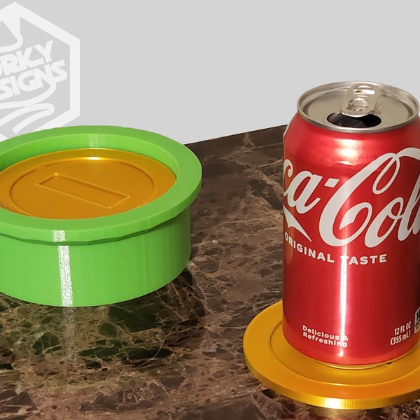 Digital STL Warp Pipe Coaster Set | Gamer Mario 3D Printing Files Home Decor Game Room Decoration OBJ
