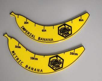 Banana For Scale | Imperial & Metric Bananas | Ruler Measuring Stick Anything But A Ruler