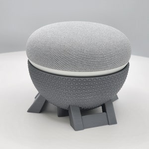 Geodesic Sphere Model Google Home Mini Holder Dock Mount Collectible Gift Idea Counting Game