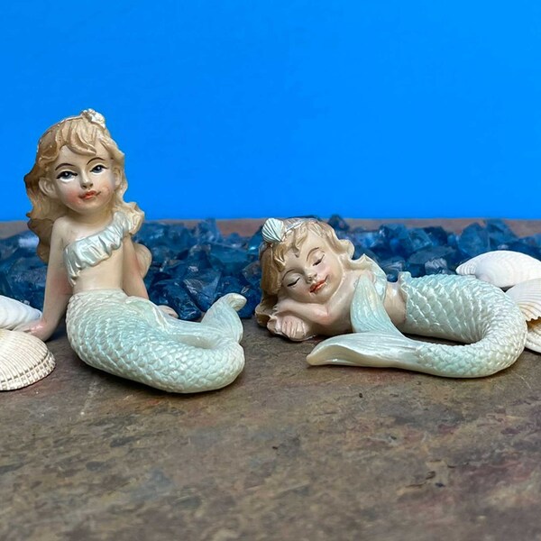Miniature Beach Scene Figurines Etsy