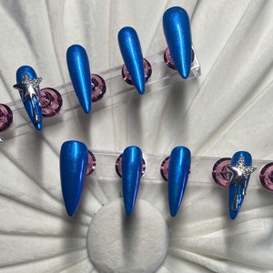 Melting chrome || Press on Nails