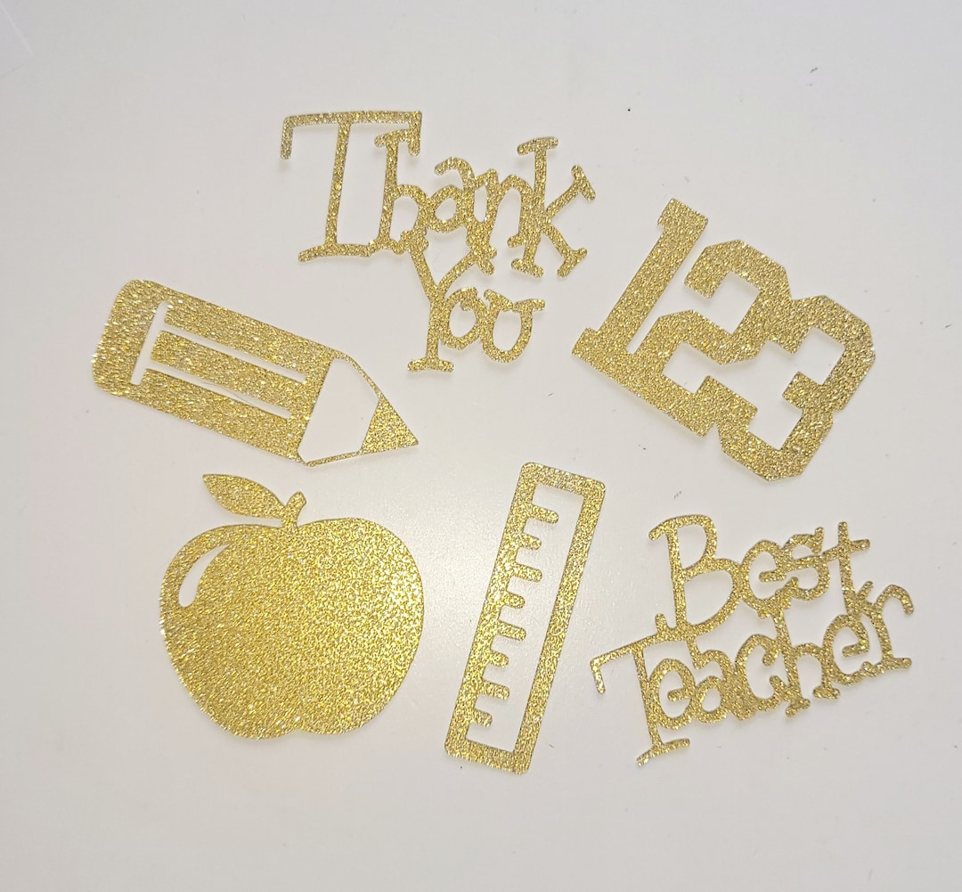 Teacher Leavers Cupcake Toppers Etsy