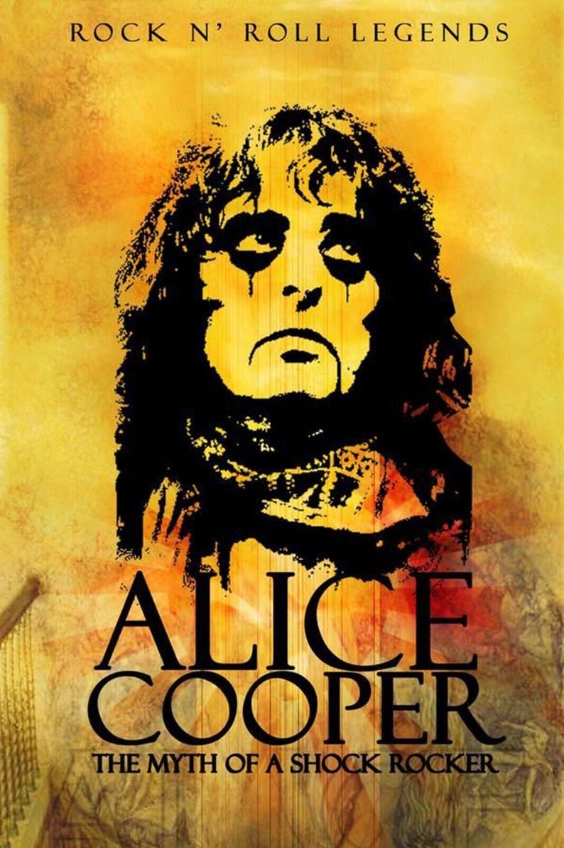 Fridge / Tool Box / Locker Magnet Alice Cooper IB1 - Etsy