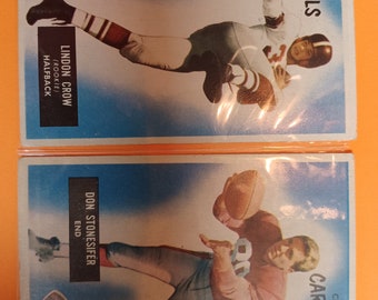 1955 Bowman Football Lot of 12 See Scans