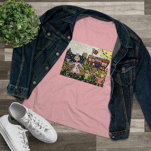 OLD SCHOOL Women&#39;s Premium Tee WATAUGA Elementary