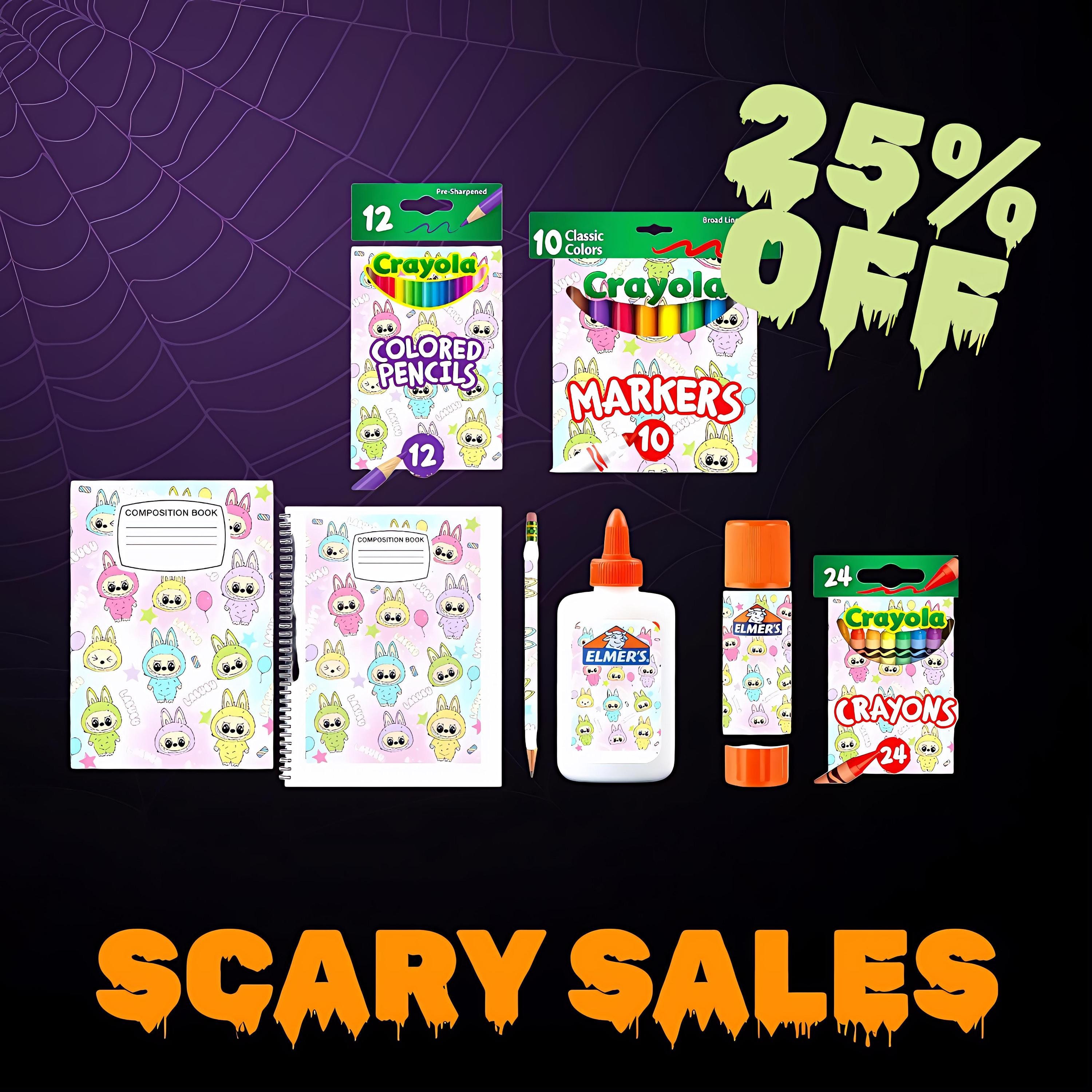 Custom School Supply Set: Personalized Student Stationery Bundle - Thumbnail 2