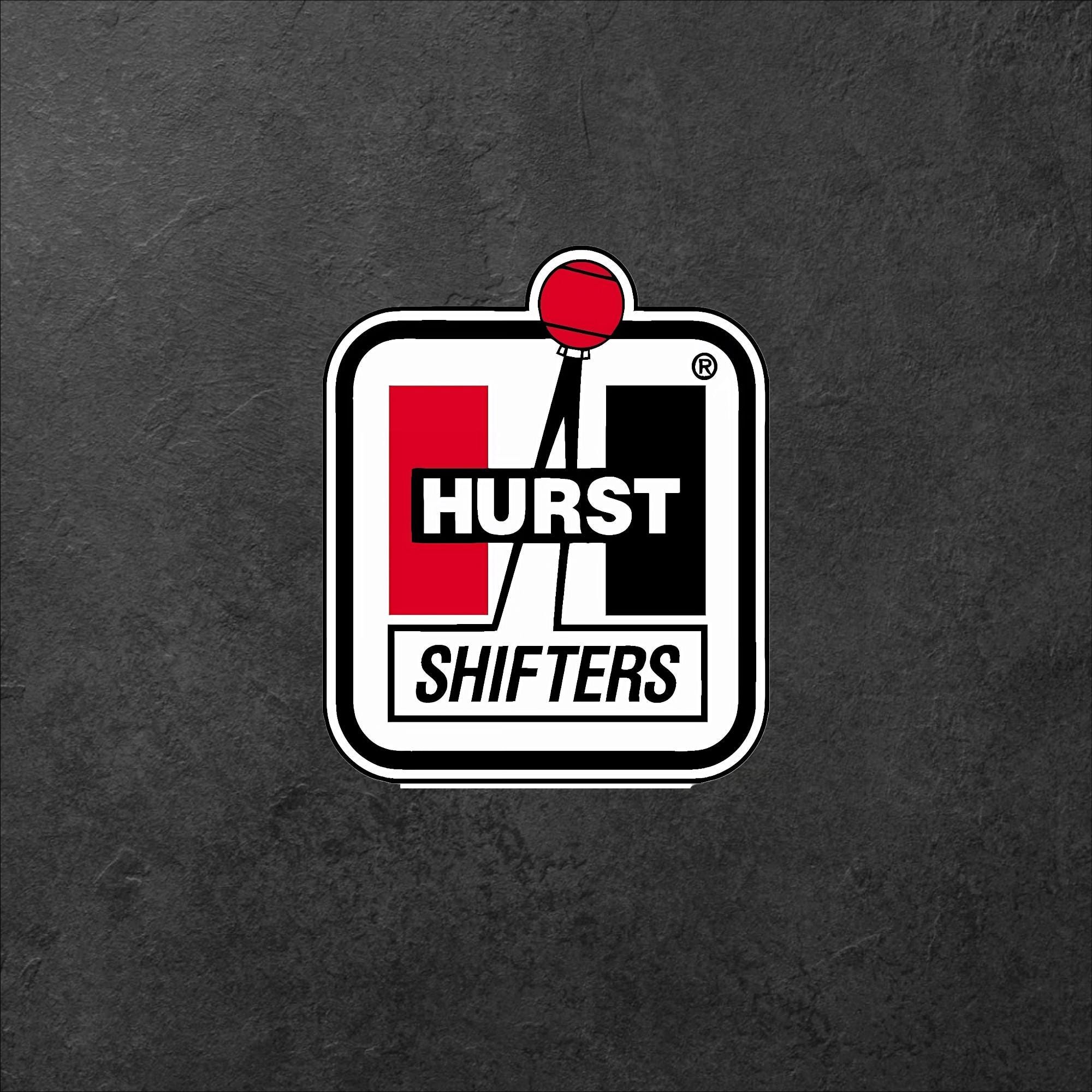 Hurst Shifter Vinyl Decal: Hot Rod Muscle Car Sticker - Thumbnail 5