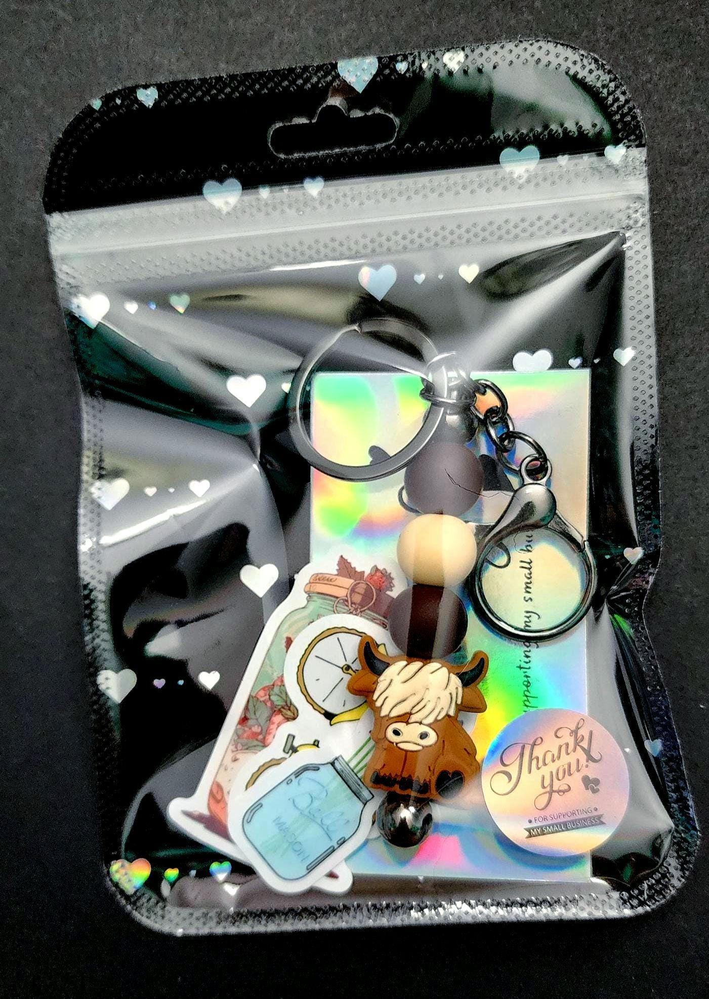 Handmade Highland Cow Keychain - Thumbnail 3