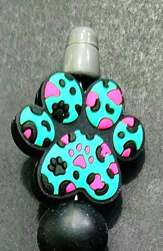 Beaded Paw Print Pen - Thumbnail 2