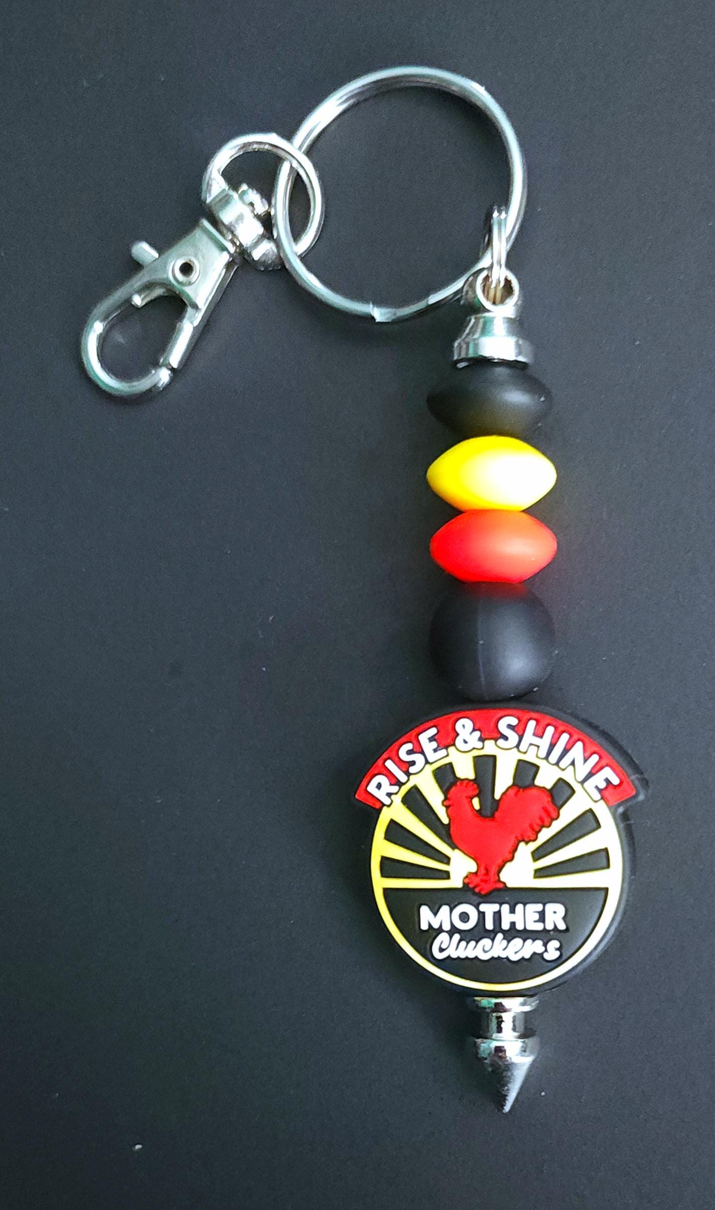 Handmade Rise and Shine Keychain - Thumbnail 3