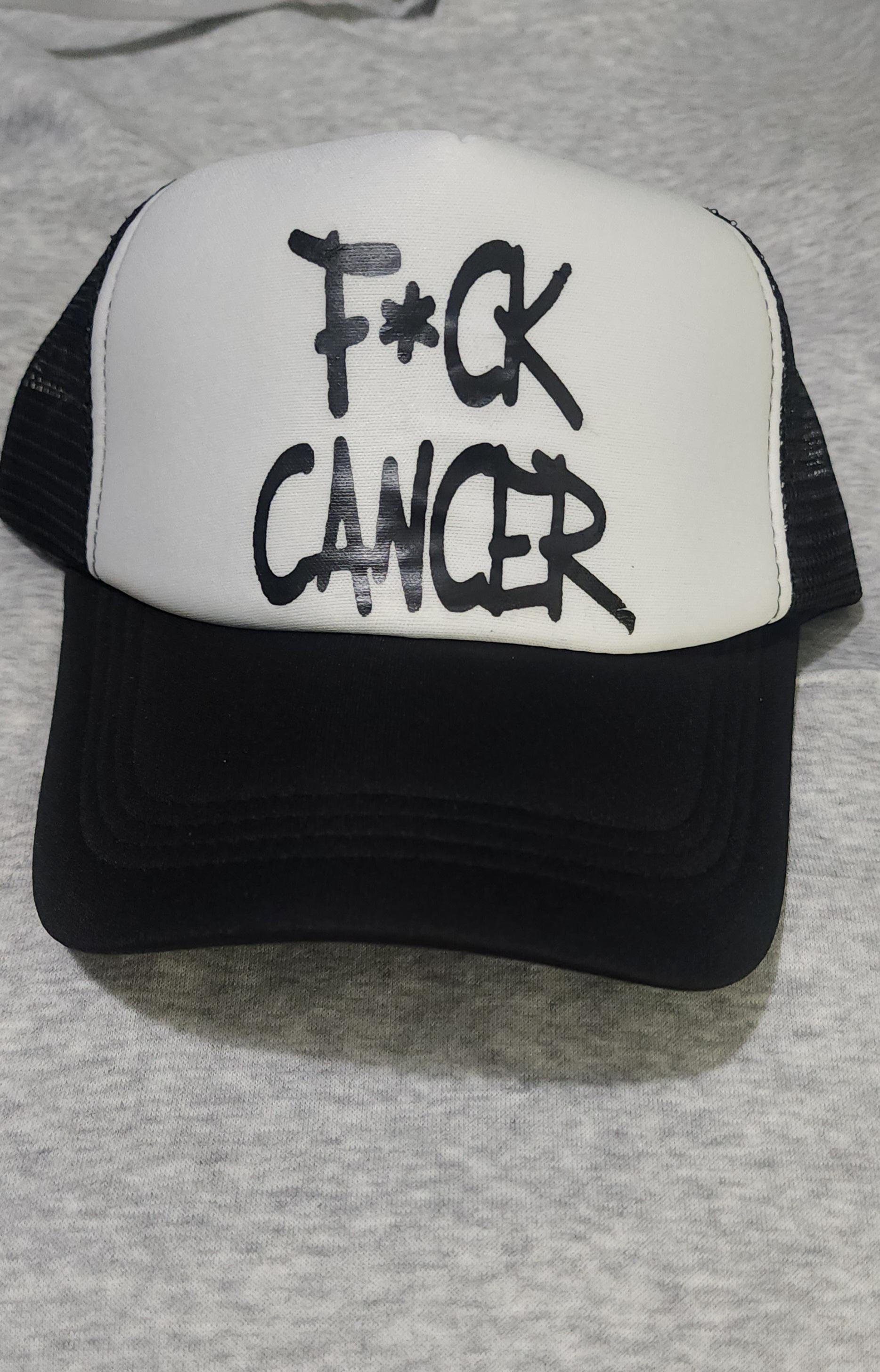 F*ck Cancer Snapback Hat - Thumbnail 2