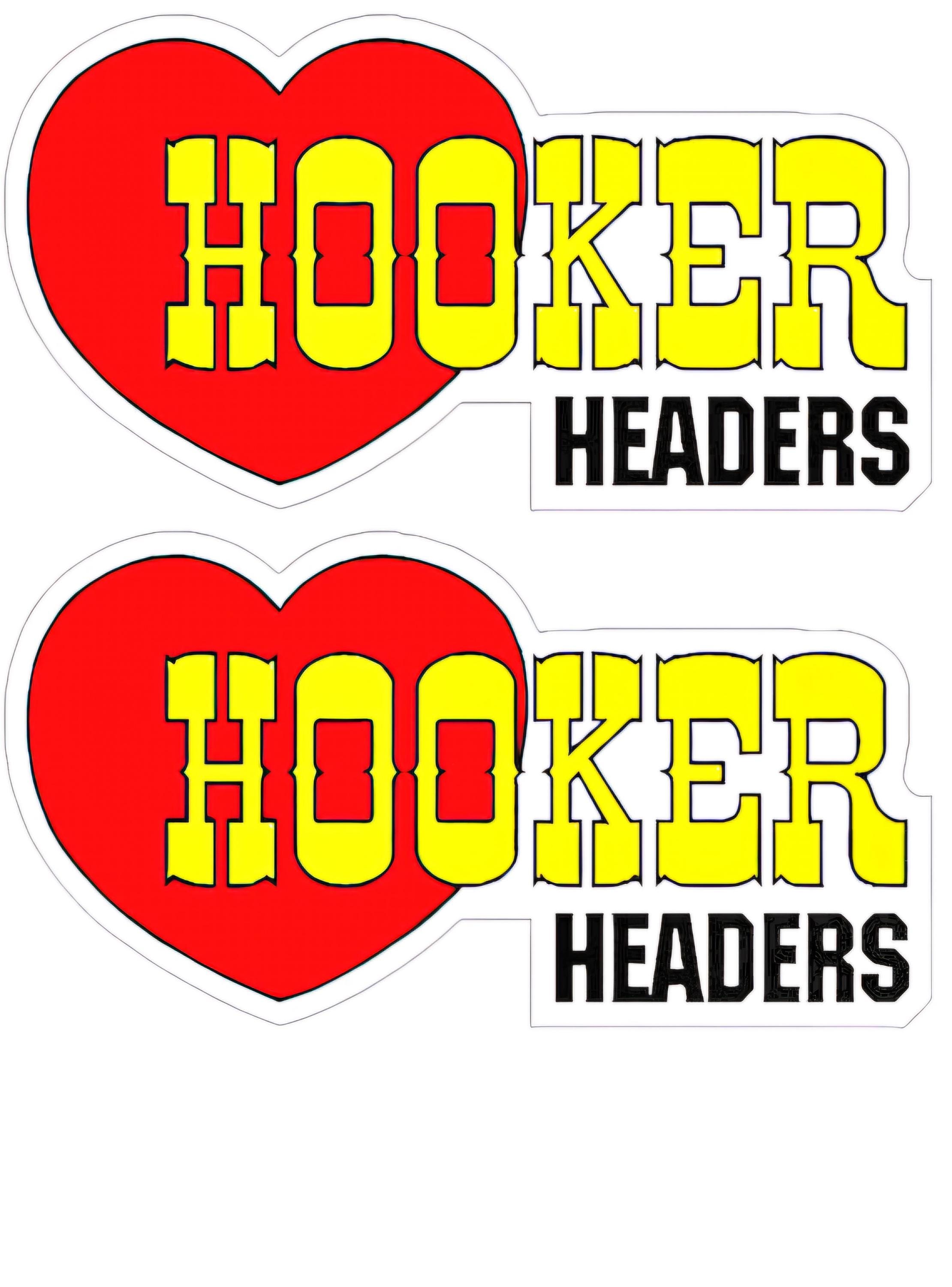 Hot Rod Hooker Headers Vinyl Decal – Retro Car Trash Babe Sticker for Toolboxes, Garages & Muscle Cars - Thumbnail 4