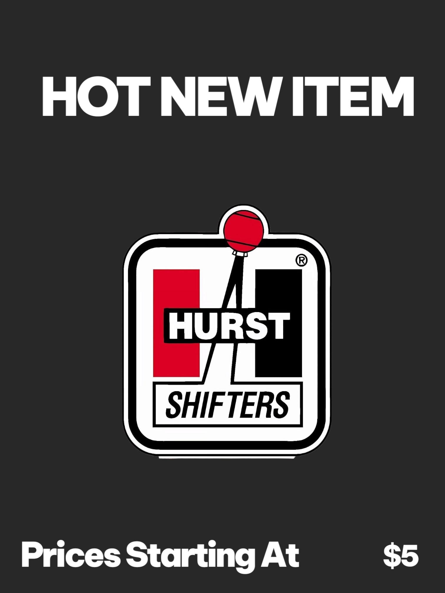 Hurst Shifter Vinyl Decal: Hot Rod Muscle Car Sticker