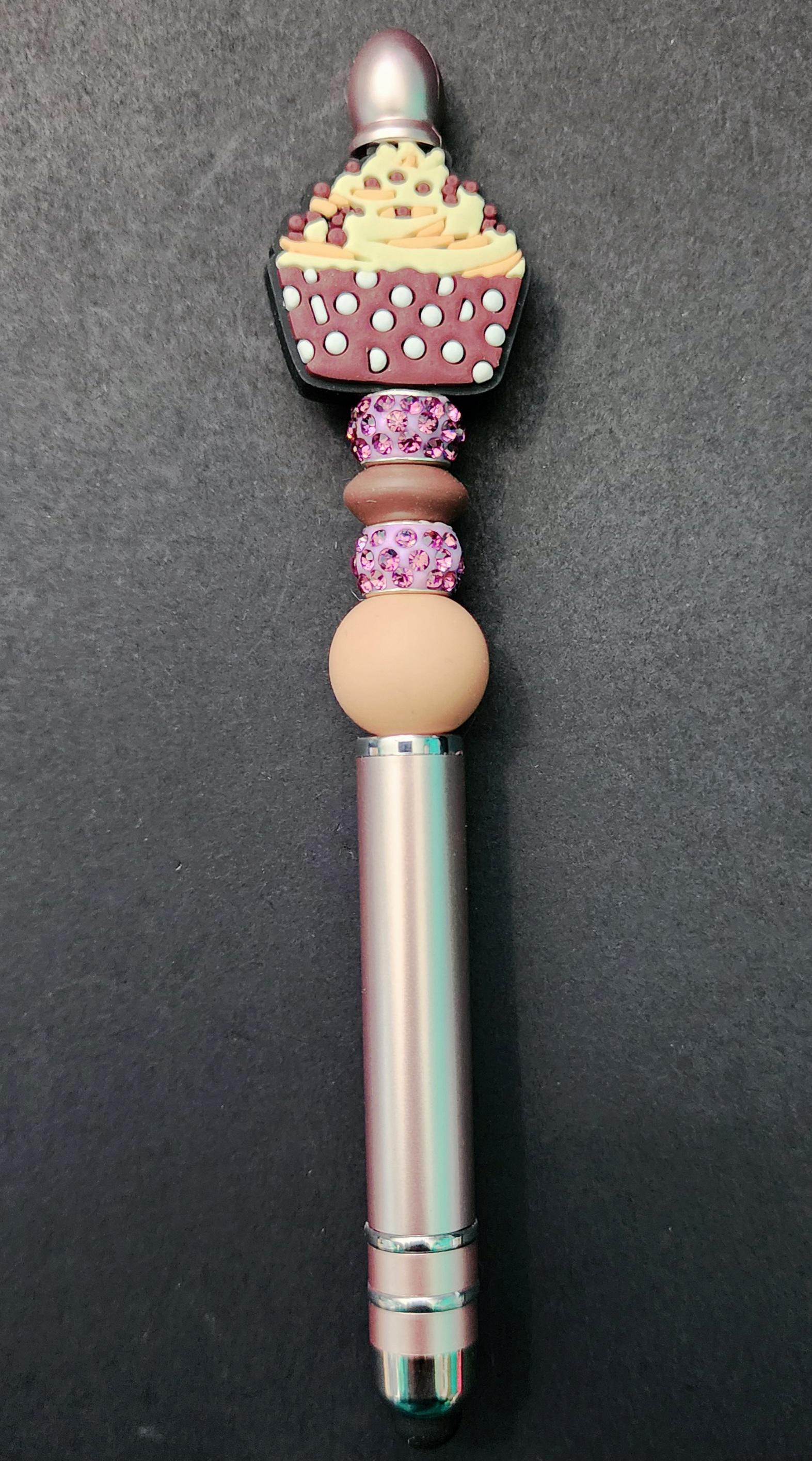 Beaded Cupcake Pen - Thumbnail 6