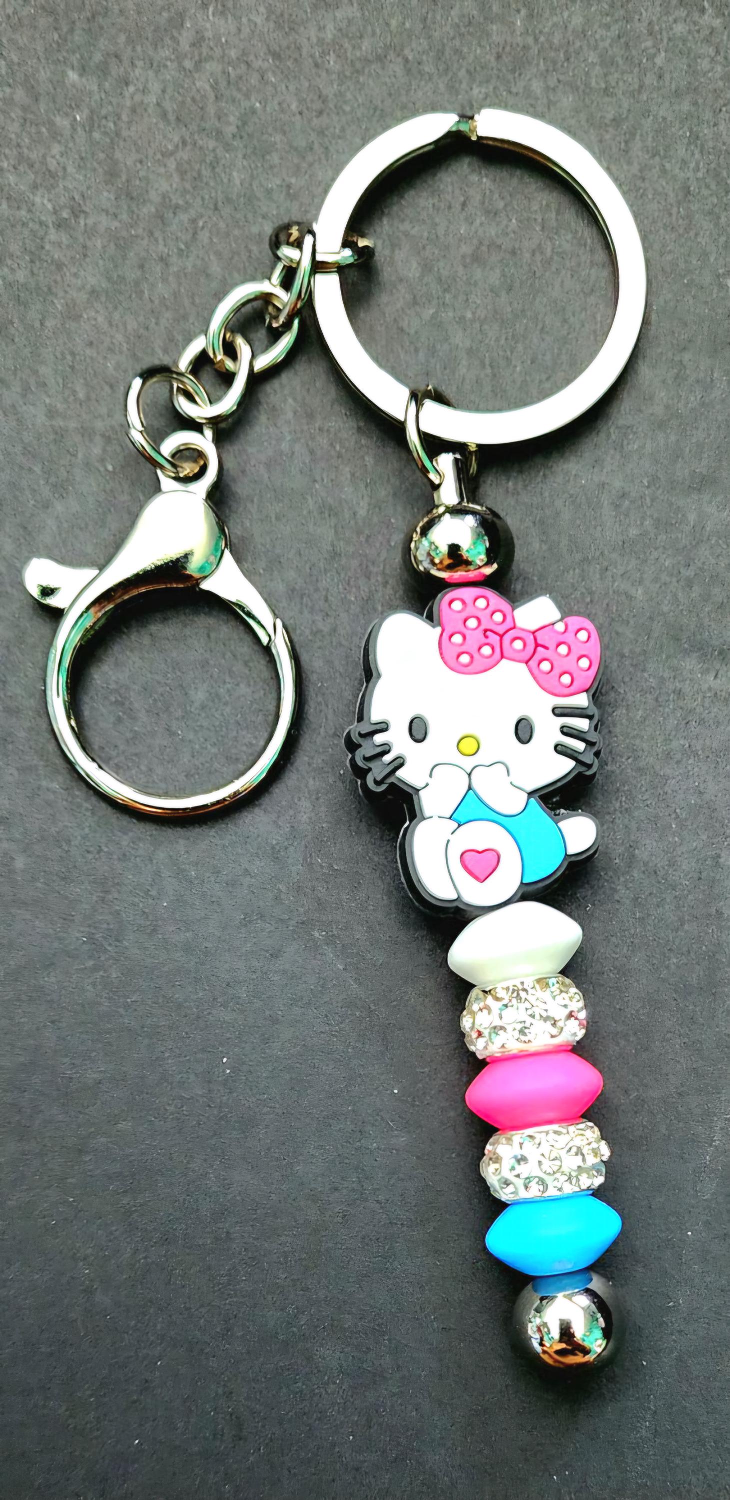 Handmade Hello Kitty Keychain