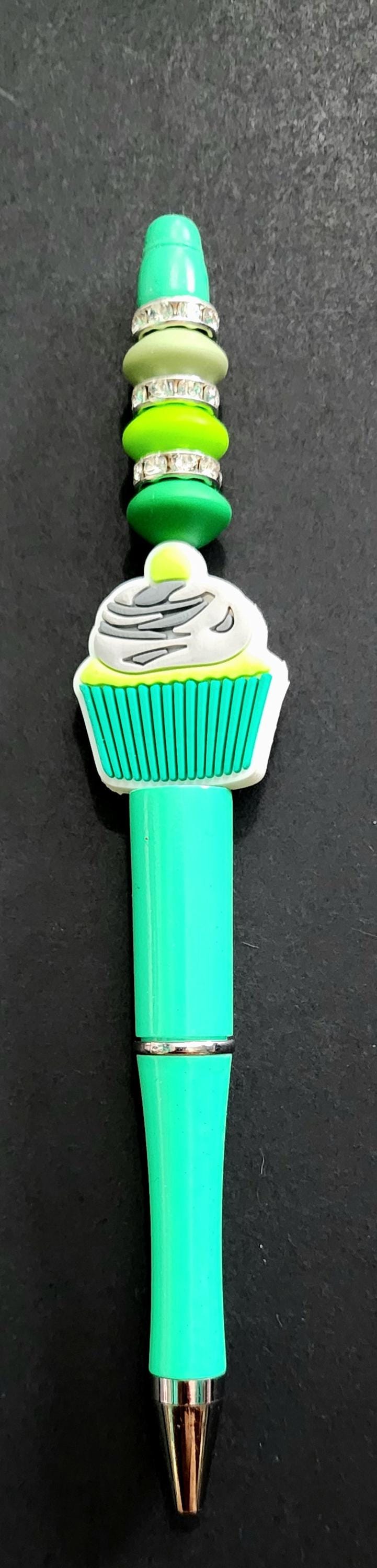 Beaded Cupcake Pen - Thumbnail 4