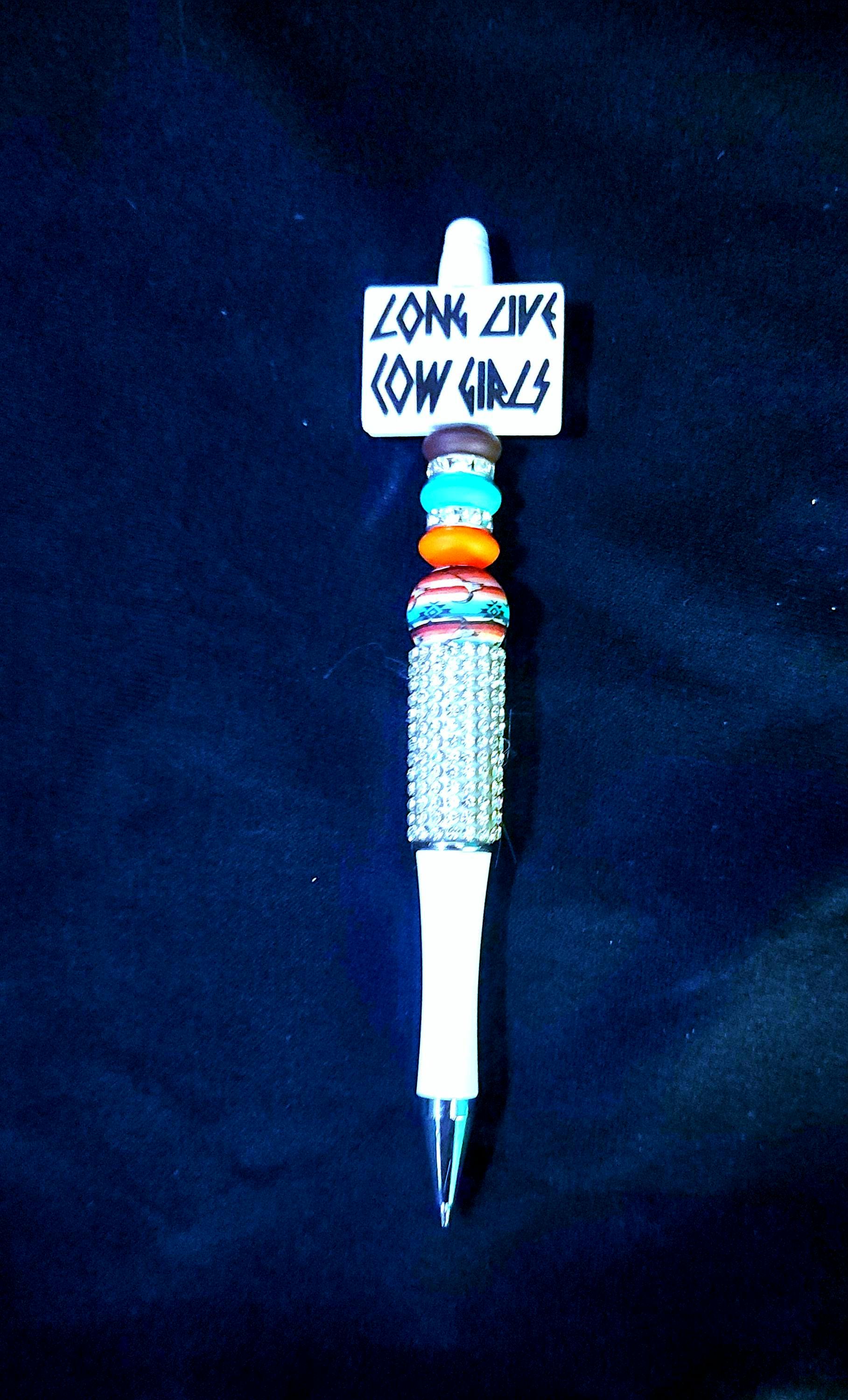 Rhinestone Pen with Funny Charm | Sparkly Bling Writing Pens for Gifts, Office & School Supplies - Thumbnail 6