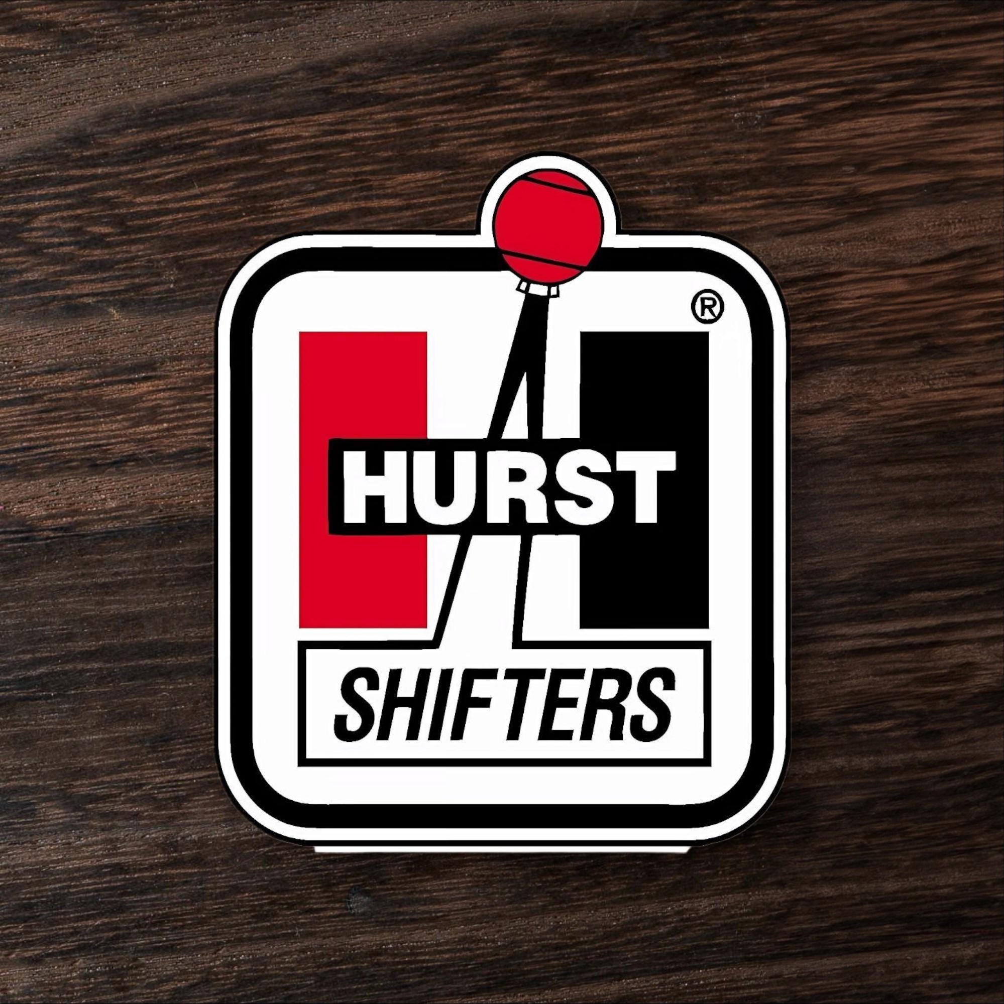 Hurst Shifter Vinyl Decal: Hot Rod Muscle Car Sticker - Thumbnail 4