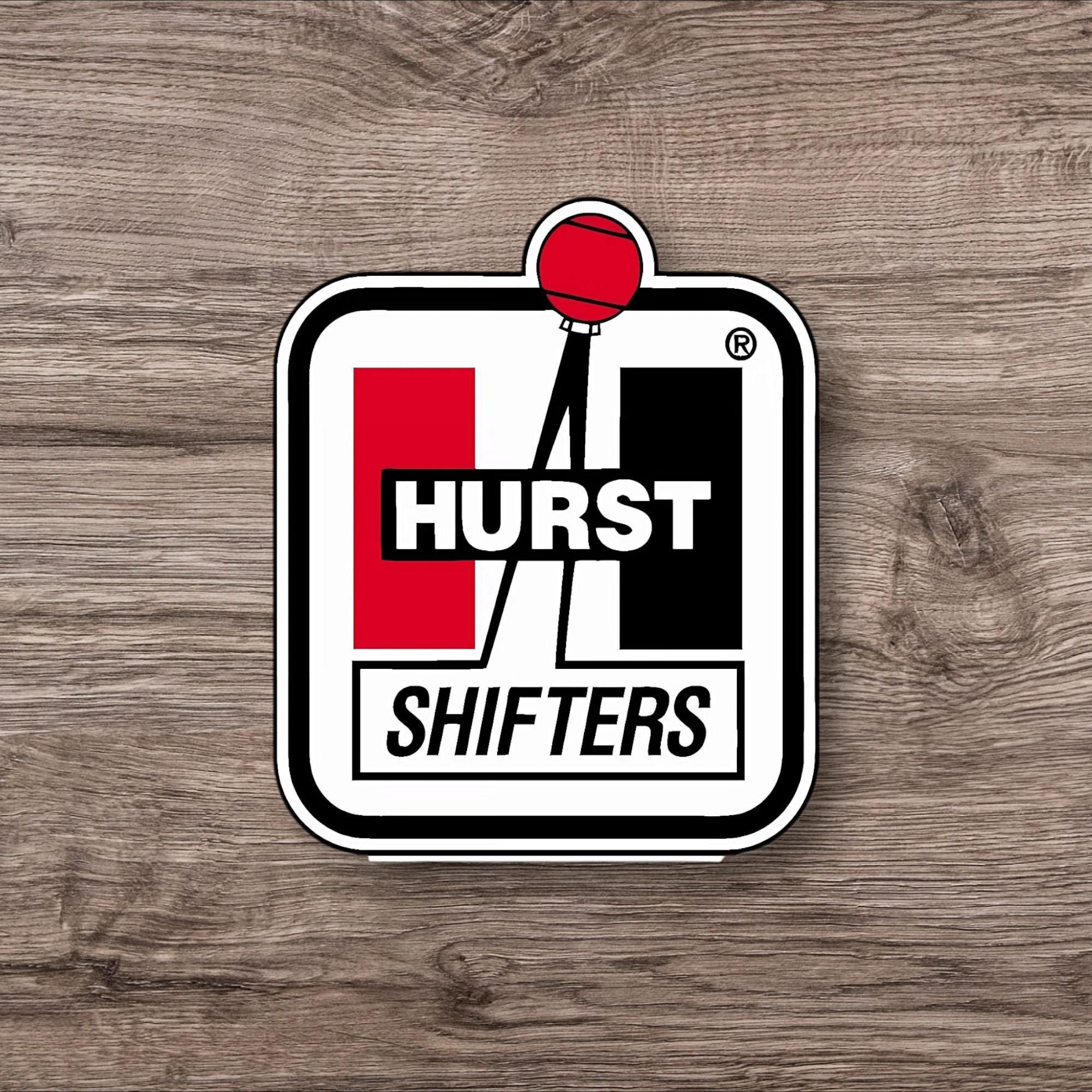 Hurst Shifter Vinyl Decal: Hot Rod Muscle Car Sticker - Thumbnail 6