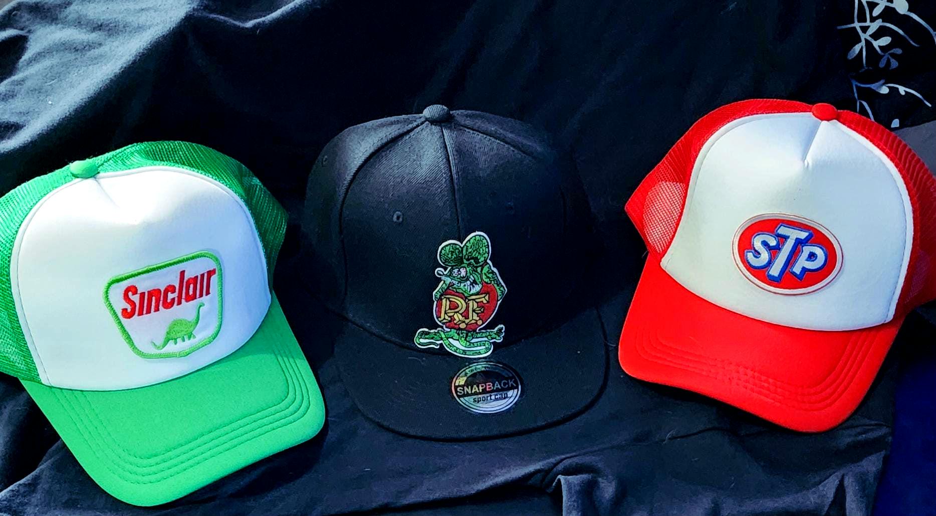 Trendy Trucker Hat: Unique Patchwork Design