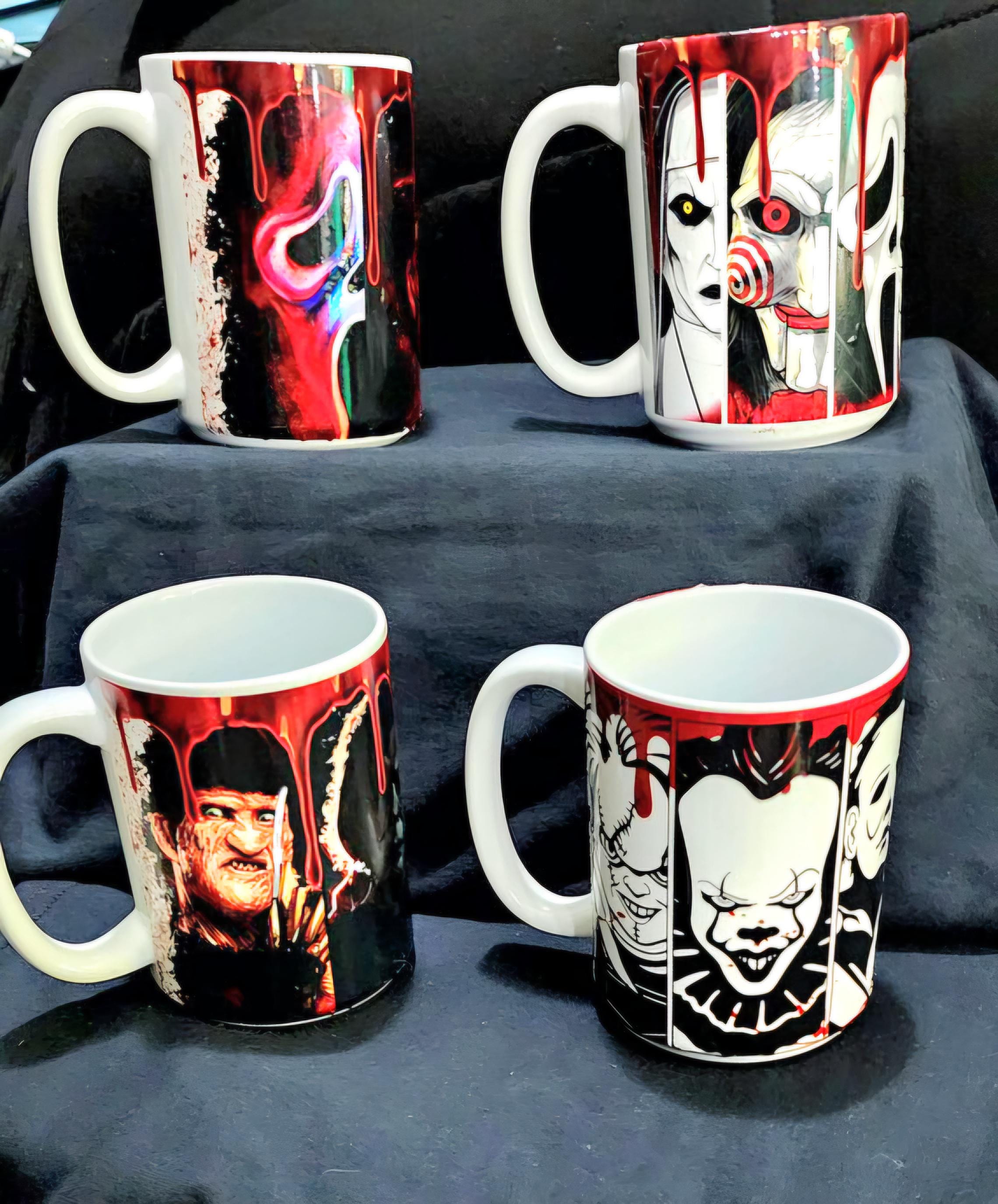 Horror Movie Character Mug - Thumbnail 2