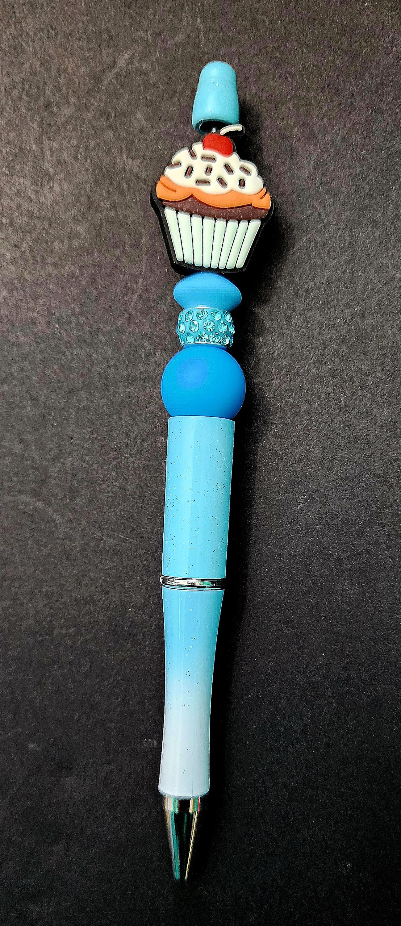 Beaded Cupcake Pen - Thumbnail 3