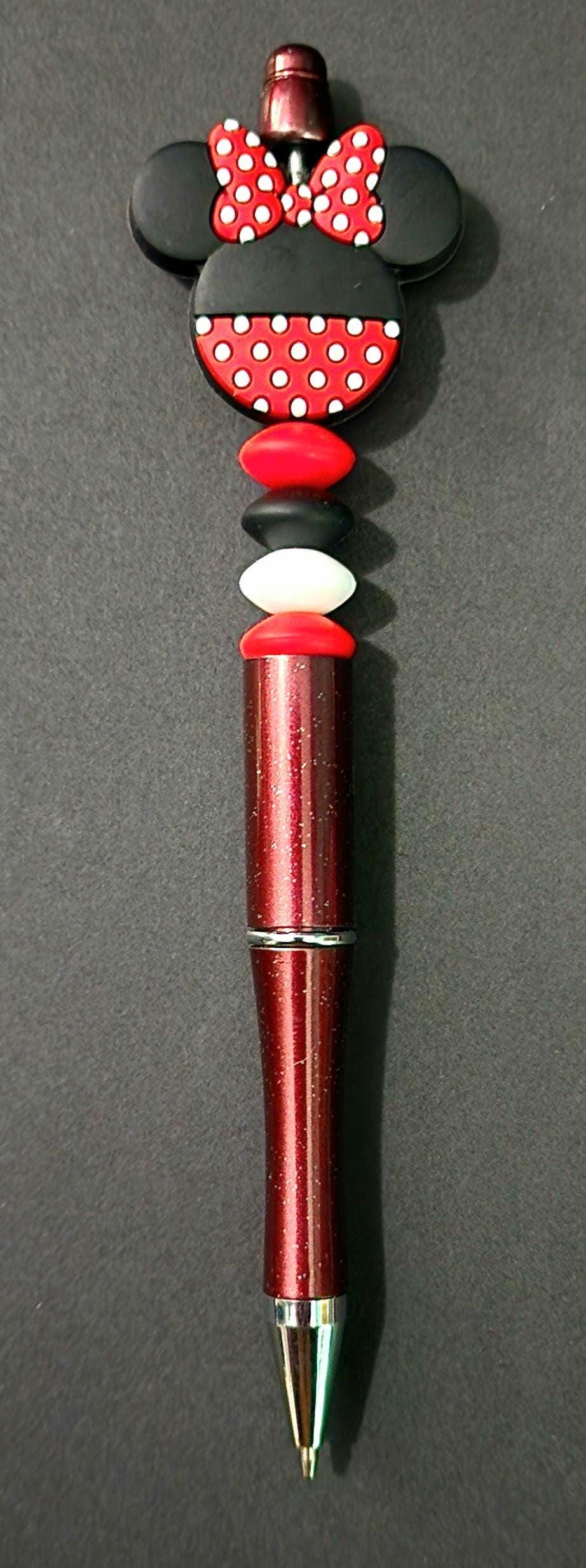 Handmade Minnie Mouse Pen with Ink Refill - Thumbnail 3