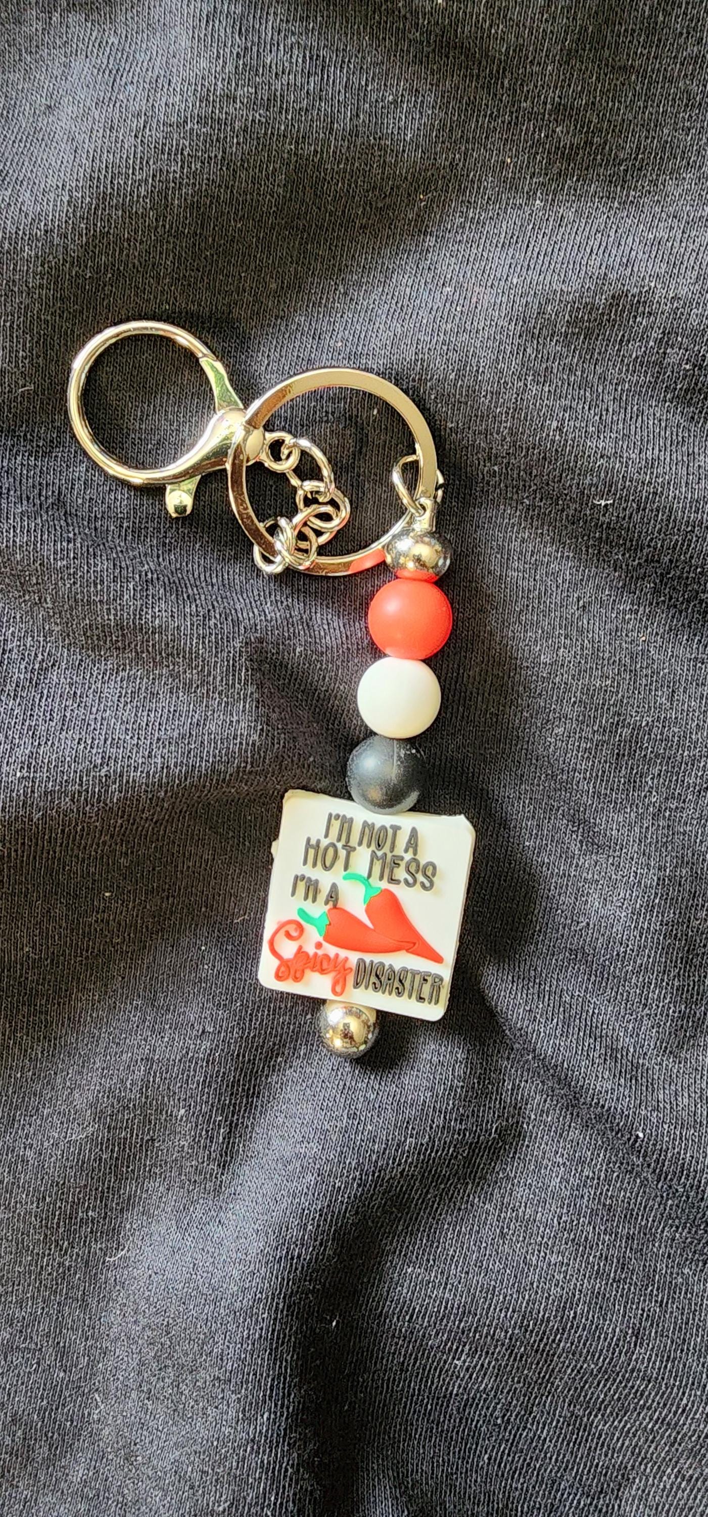 Handmade Spicy Disaster Keychain - Thumbnail 6