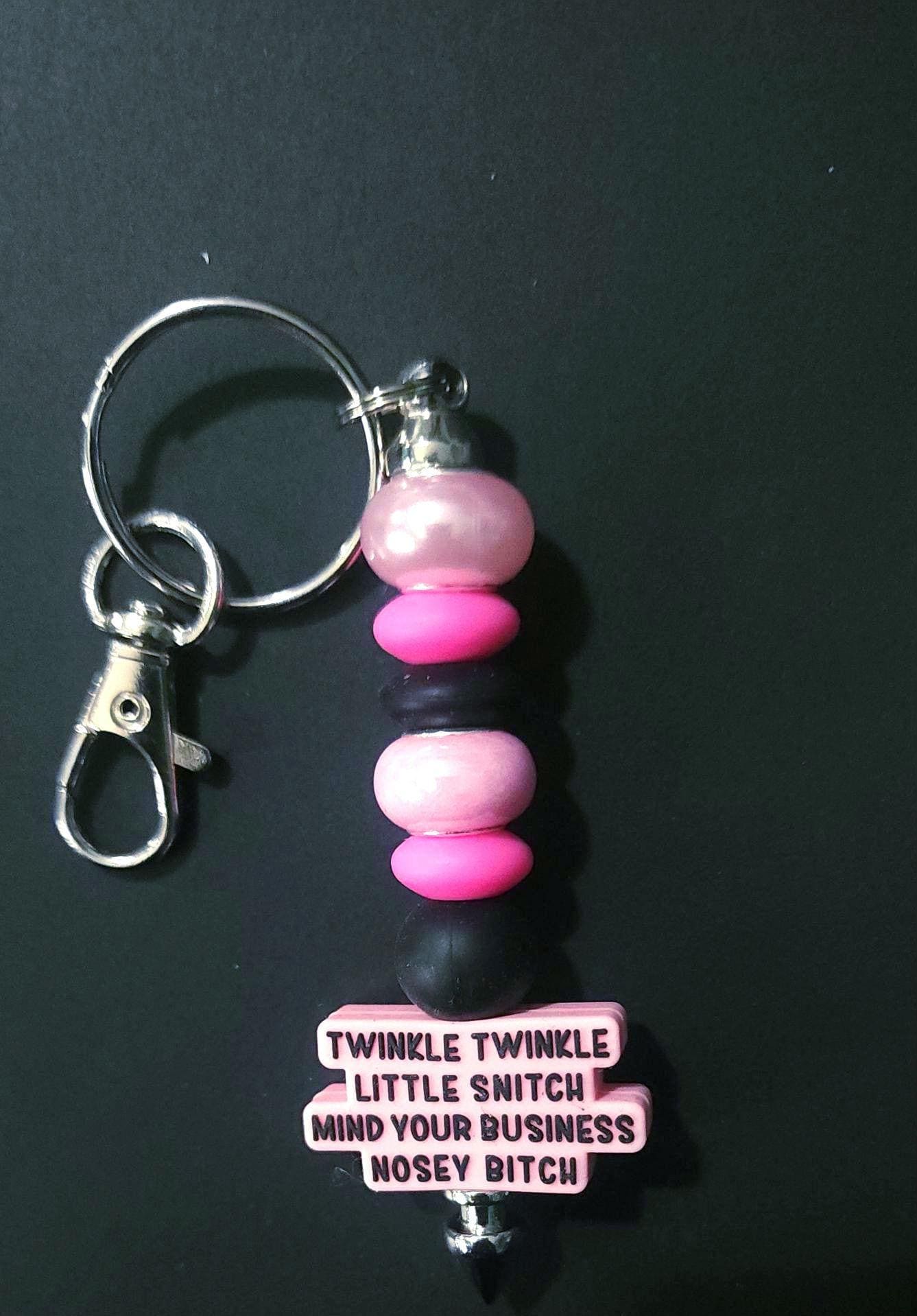 Twinkle Little Snitch Keychain