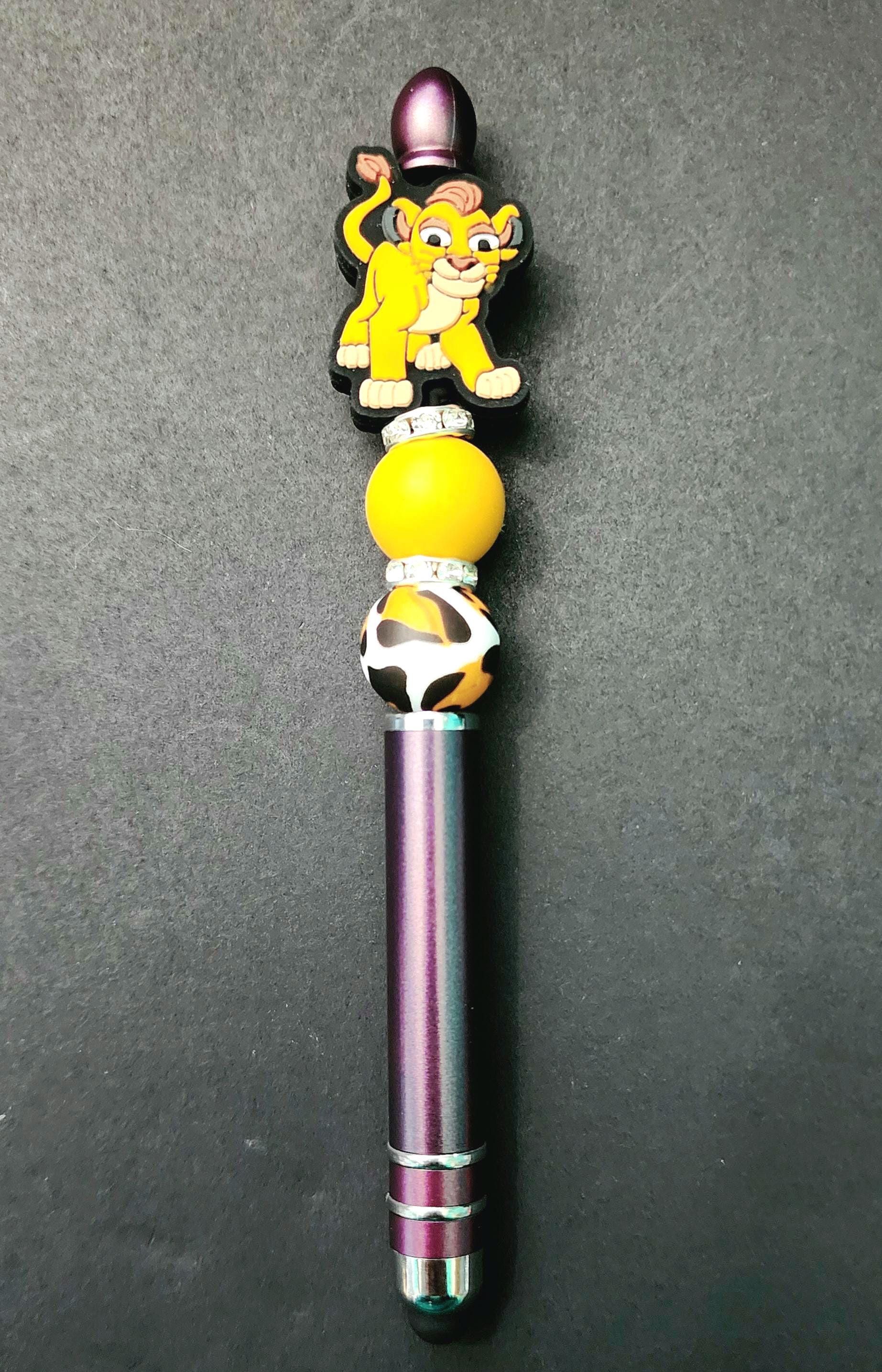 Lion Beadable Pen with Ink Refill - Thumbnail 2