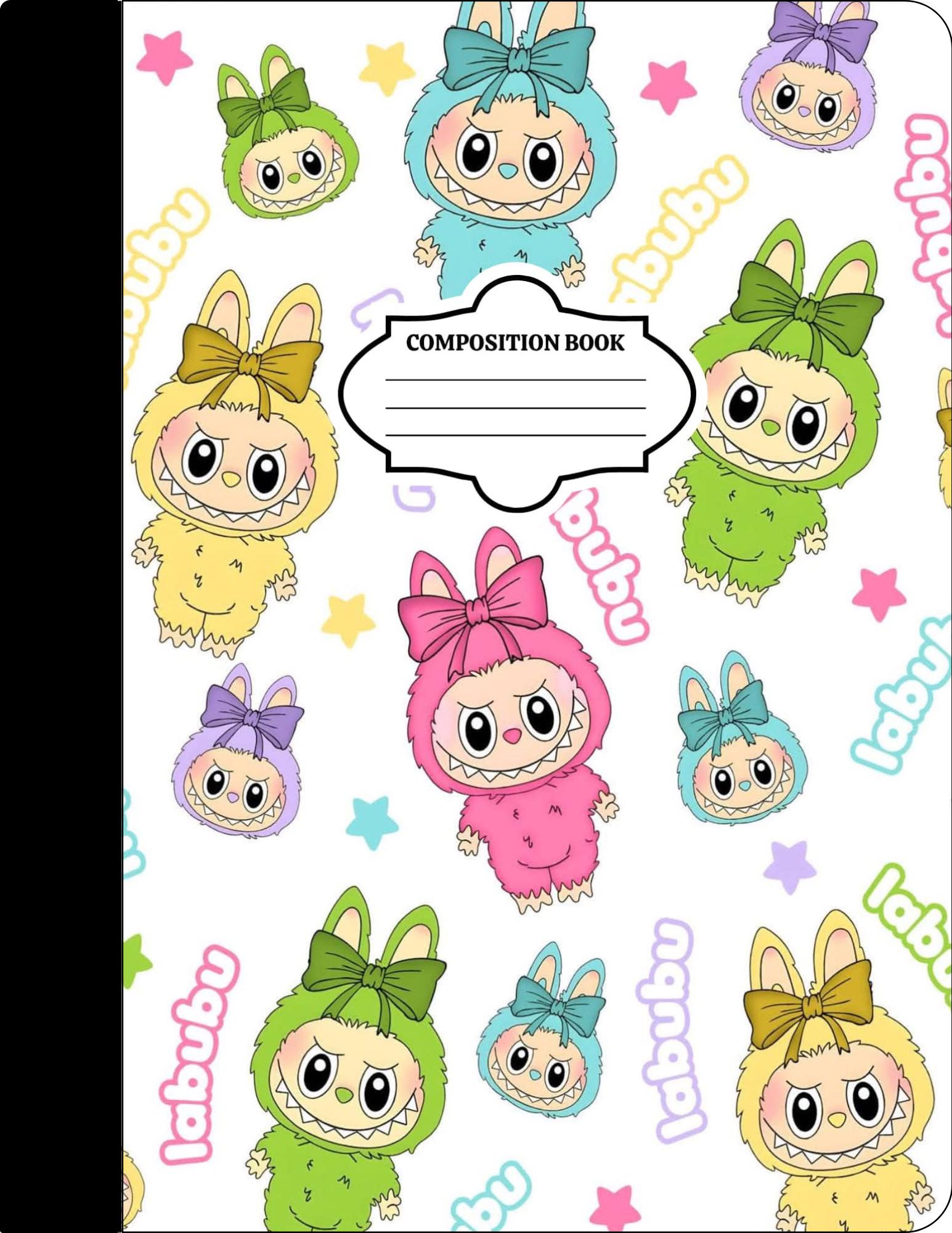 Custom Composition Notebook with ANY Design – Sassy, Snarky, or Sweet – Fully Personalized Vinyl Cover