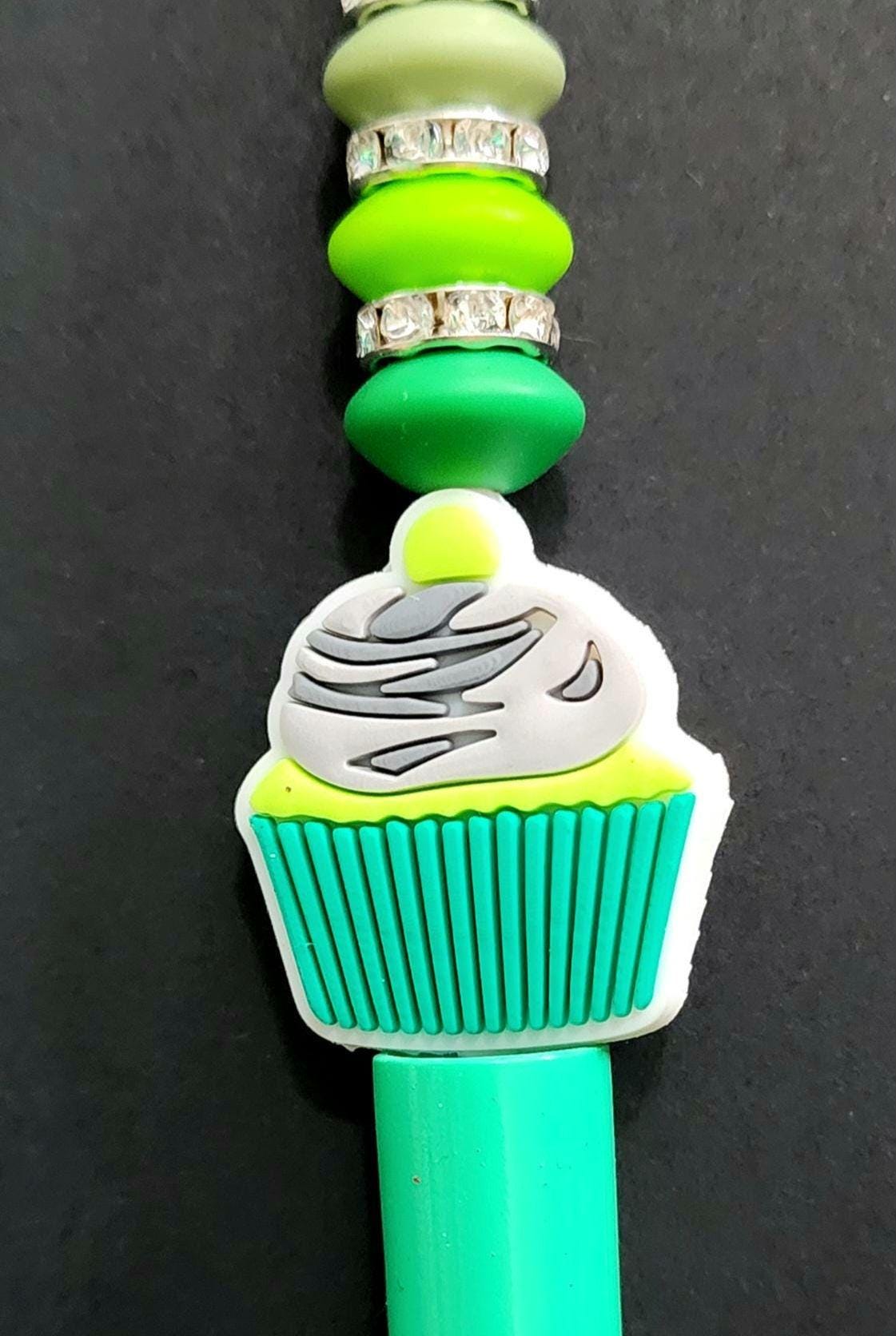 Beaded Cupcake Pen