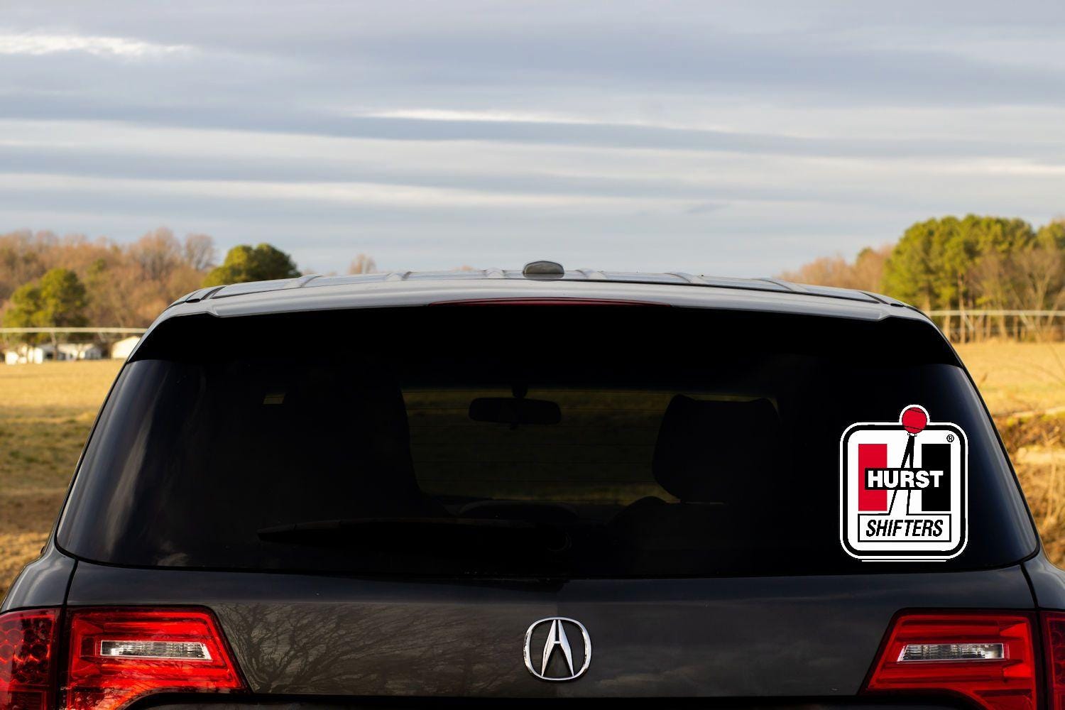 Hurst Shifter Vinyl Decal: Hot Rod Muscle Car Sticker - Thumbnail 3