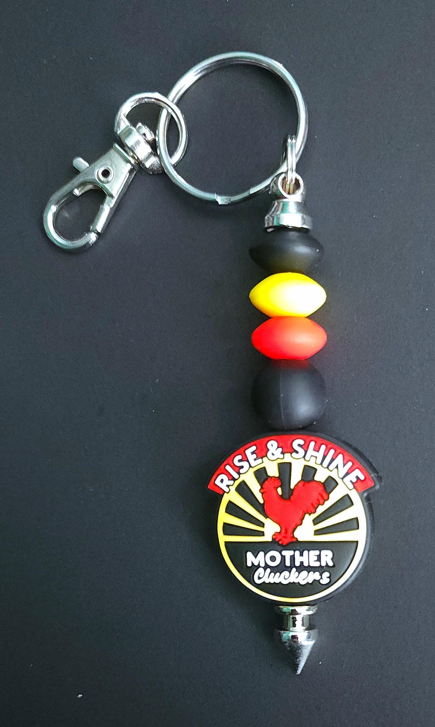 Handmade Rise and Shine Keychain - Thumbnail 4