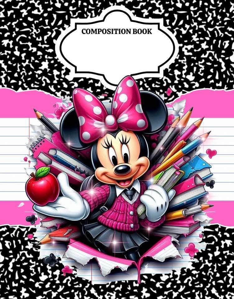 Custom Composition Notebook with ANY Design – Sassy, Snarky, or Sweet – Fully Personalized Vinyl Cover - Thumbnail 6