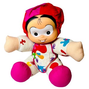 Turma Da Monica Plush Baby Doll | 13” | Brazilian Comic Book